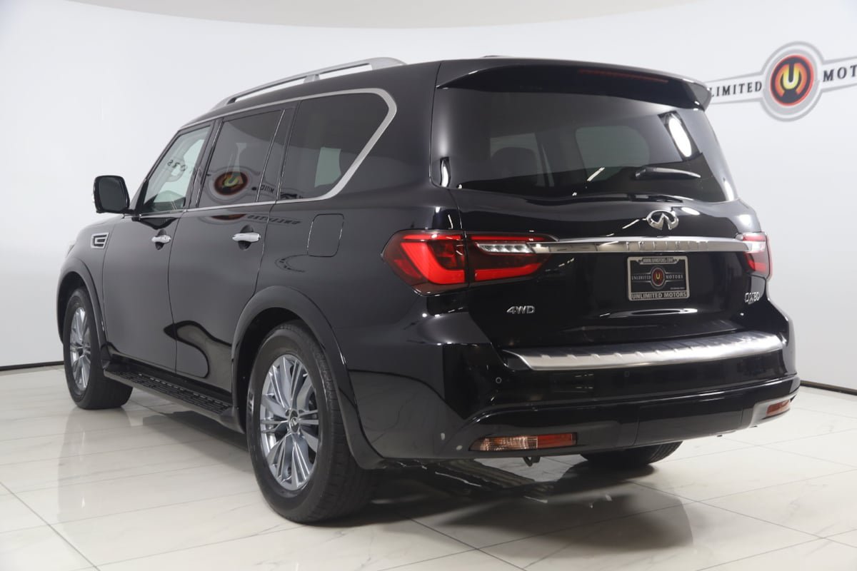 Used 2022 INFINITI QX80 Luxe w/ Cargo Package AWD/4WD image 4