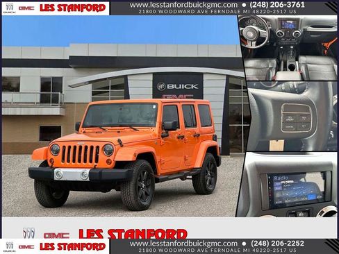 Used 2012 Jeep Wrangler Unlimited Sahara w/ Dual Top Group AWD/4WD image 1