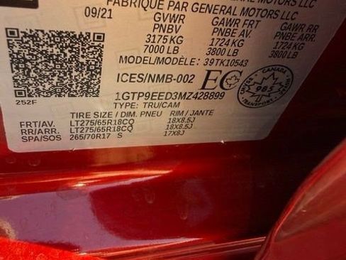 Used 2021 GMC Sierra 1500 AT4 AWD/4WD image 13