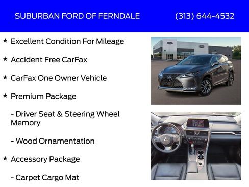 Used 2022 Lexus RX 450h AWD w/ Premium Package image 4