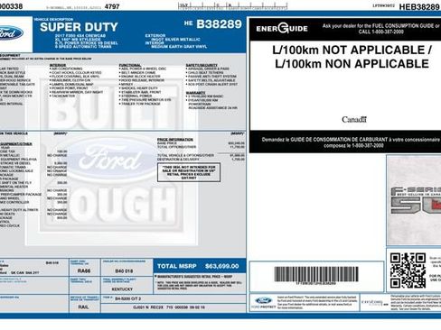 Used 2017 Ford F350 XL w/ XL Value Package image 35