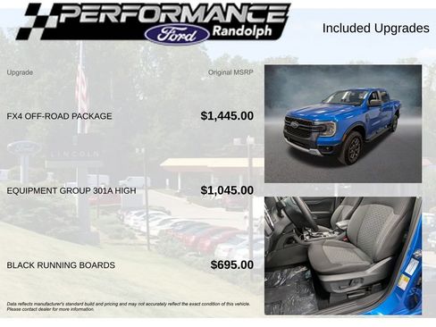 Used 2024 Ford Ranger XLT w/ FX4 Off-Road Package AWD/4WD image 7