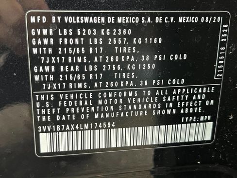 Used 2020 Volkswagen Tiguan S image 26