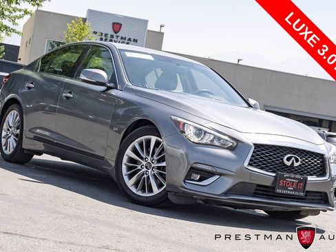 Used 2019 INFINITI Q50 Luxe w/ Essential Package (3.0T Luxe) AWD/4WD image 1