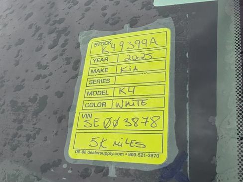 Certified 2025 Kia K4 EX FWD image 13