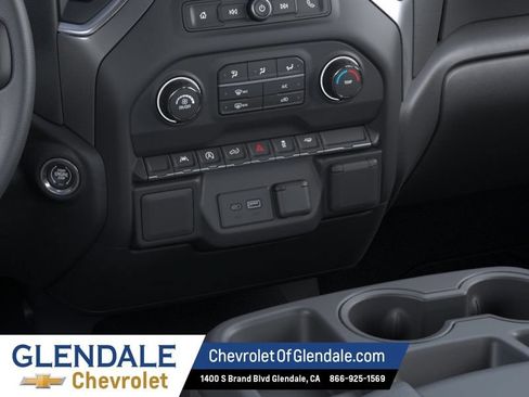 New 2026 Chevrolet Silverado 1500 Custom w/ Turbomax Blackout Package RWD image 23