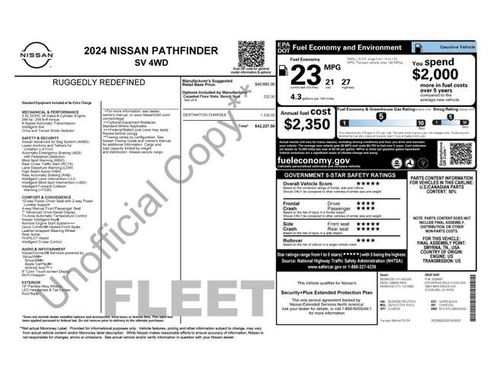 Used 2024 Nissan Pathfinder SV image 34