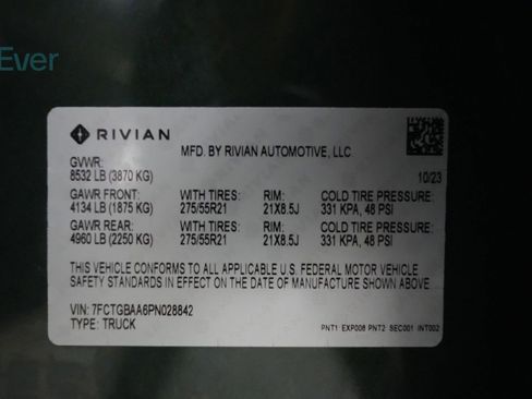 Used 2023 Rivian R1T Adventure AWD/4WD image 29