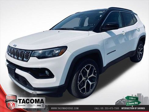 Certified 2025 Jeep Compass Limited AWD/4WD image 1