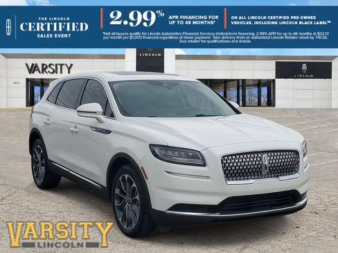 Certified 2023 Lincoln Nautilus Reserve AWD/4WD image 1
