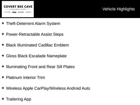 Used 2026 Cadillac Escalade V w/ LPO, ONYX Package AWD/4WD image 8
