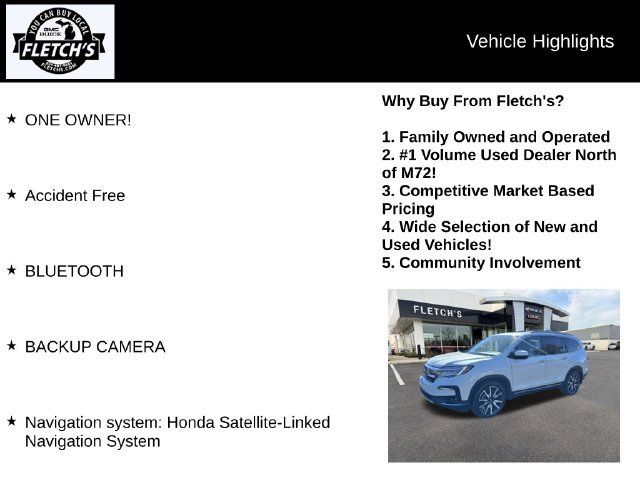 Used 2022 Honda Pilot Touring image 2