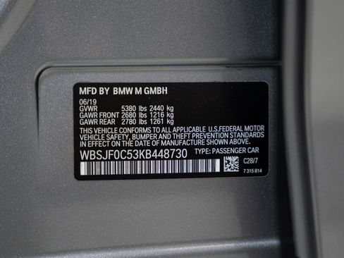 Used 2019 BMW M5 w/ Executive Package image 38