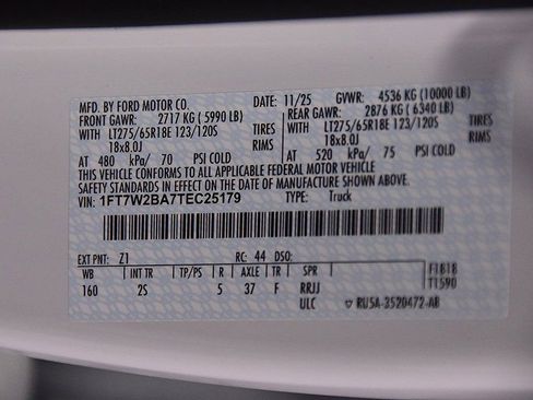 New 2026 Ford F250 XLT w/ Snow Plow Prep Package image 16