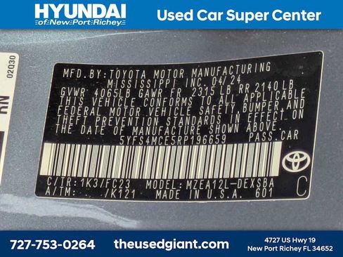 Used 2024 Toyota Corolla SE FWD image 34