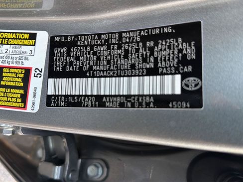 Used 2026 Toyota Camry SE w/ Convenience Package FWD image 39