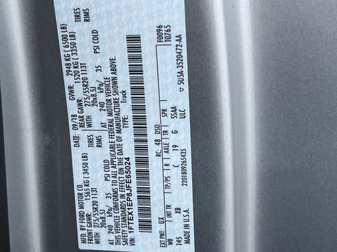 Used 2018 Ford F150 XLT w/ Equipment Group 302A Luxury image 28