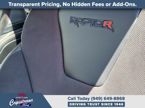 Used 2025 Ford F150 Raptor w/ Equipment Group 803A Raptor R AWD/4WD image 36