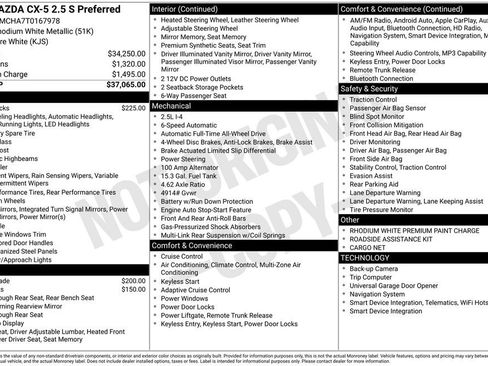 New 2026 MAZDA CX-5 Preferred AWD/4WD image 34