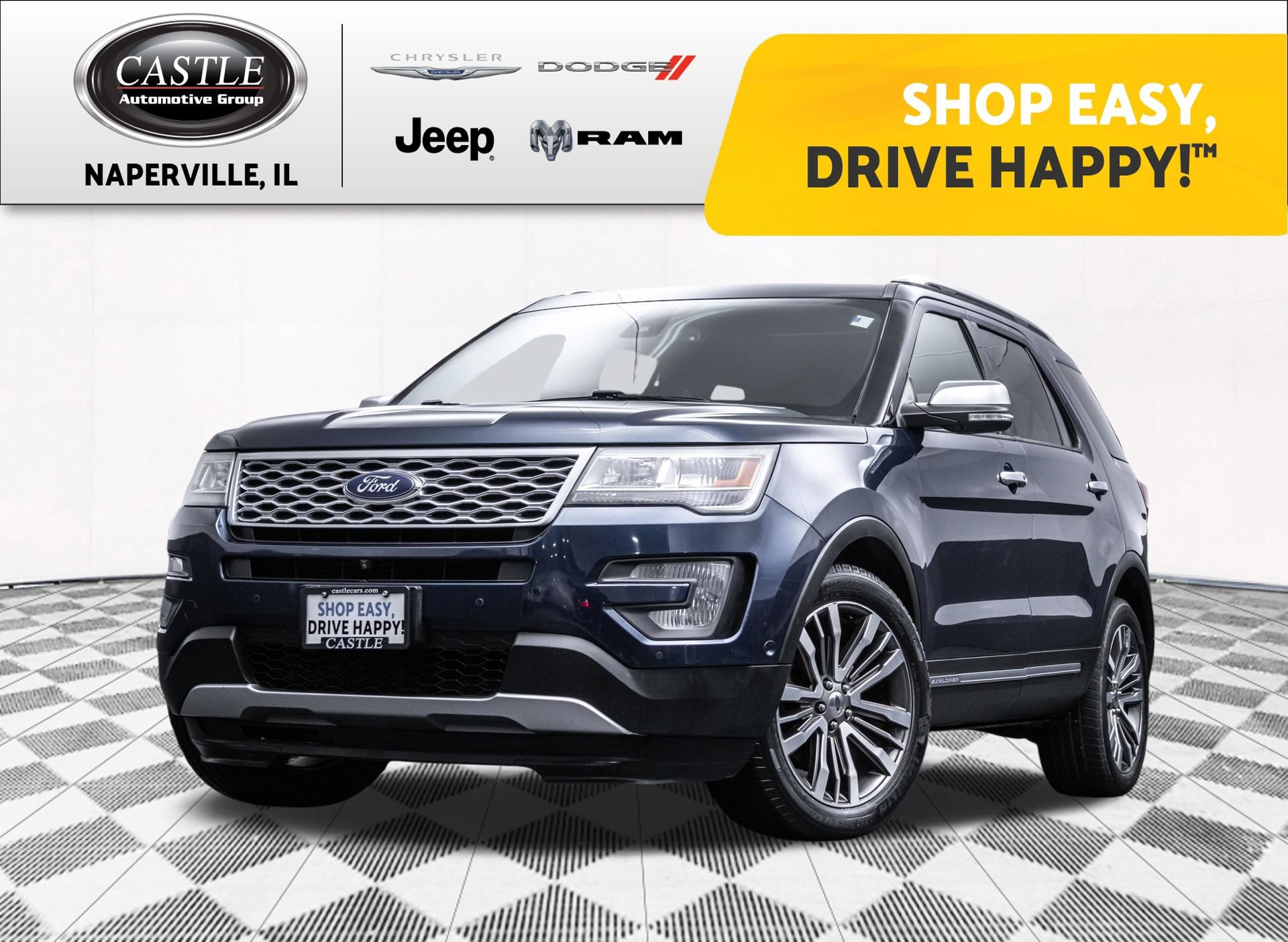 Used 2017 Ford Explorer Platinum AWD/4WD image 1