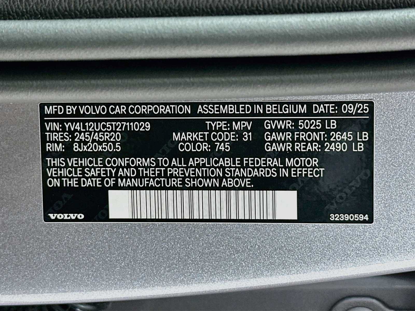 Used 2026 Volvo XC40 B5 Plus w/ Climate Package AWD/4WD image 31