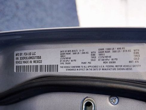 Used 2021 RAM 3500 Laramie AWD/4WD image 13