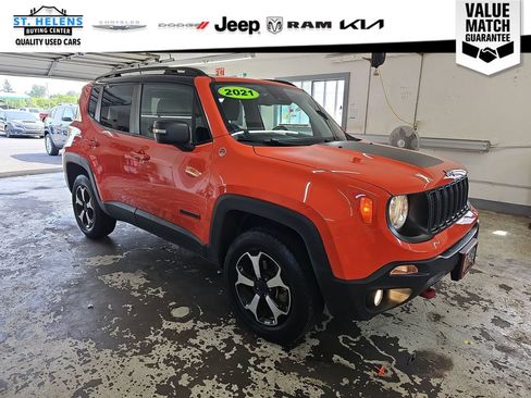Used 2021 Jeep Renegade Trailhawk w/ Trailer Tow Group AWD/4WD image 11