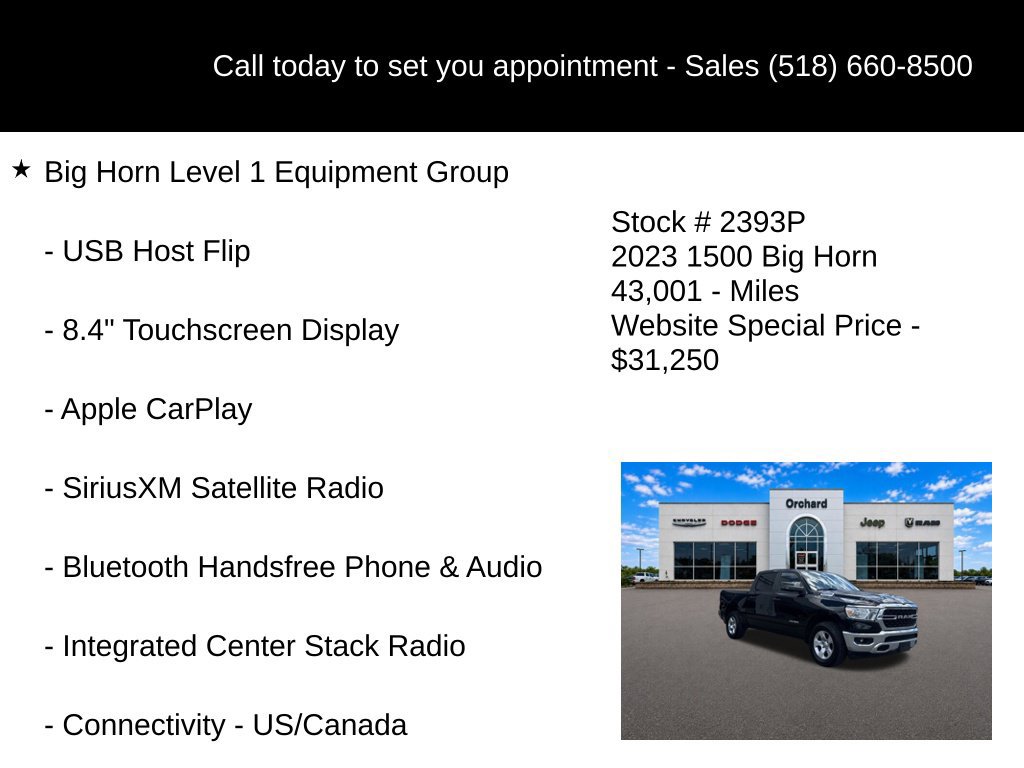 Used 2023 RAM 1500 Big Horn AWD/4WD image 20