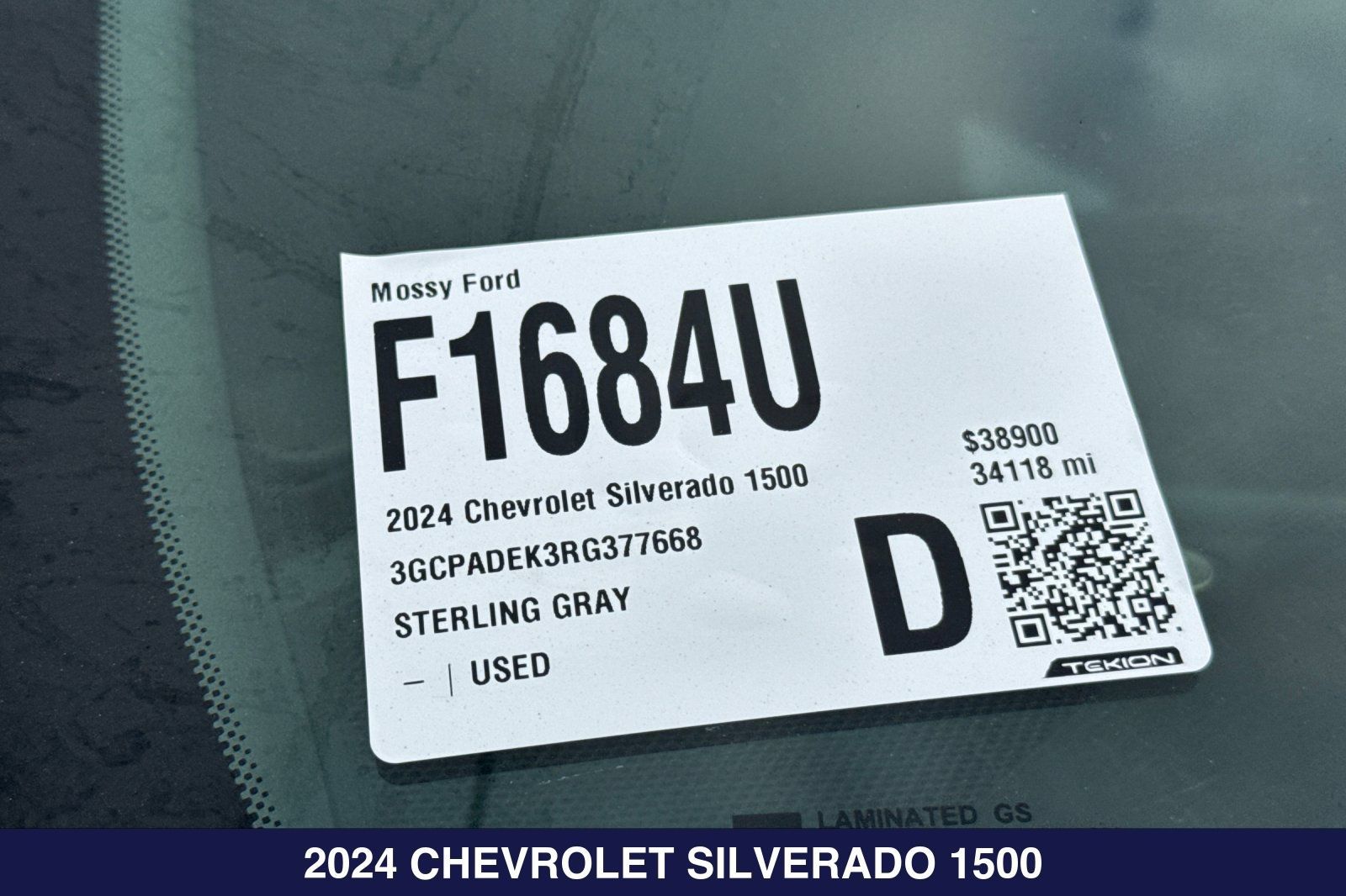 Used 2024 Chevrolet Silverado 1500 RST w/ Protection Package RWD image 2