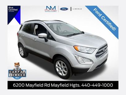 Certified 2022 Ford EcoSport SE