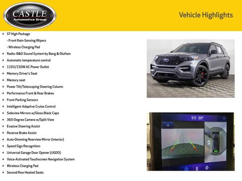 Used 2023 Ford Explorer ST w/ Equipment Group 401A AWD/4WD image 12