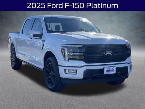 New 2025 Ford F150 Platinum w/ Equipment Group 702A High image 1