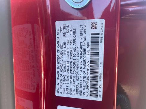 Certified 2023 Honda CR-V EX-L image 20