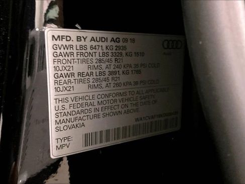 Used 2019 Audi Q8 Prestige w/ Towing Package AWD/4WD image 37