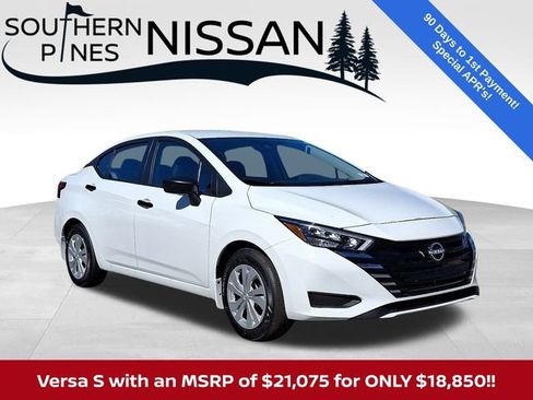 New 2025 Nissan Versa S w/ Trunk Package image 1