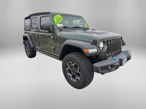 Used 2023 Jeep Wrangler Unlimited Rubicon 4xe w/ Safety Group AWD/4WD image 47
