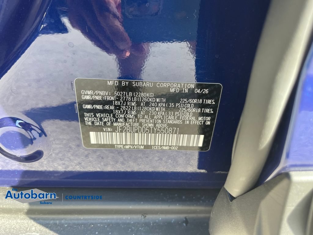New 2026 Subaru Outback Limited w/ Premium/Limited Package 2 AWD/4WD image 30