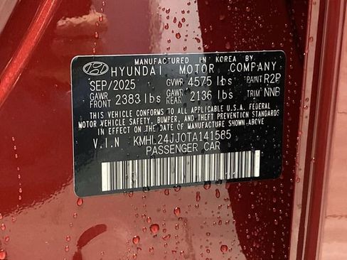 New 2026 Hyundai Sonata Blue image 34