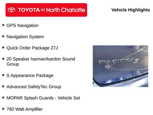 Used 2018 Chrysler Pacifica Touring-L Plus w/ Advanced Safetytec Group FWD image 5