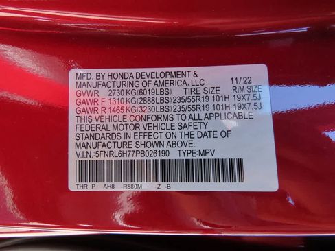 Certified 2023 Honda Odyssey Sport image 27