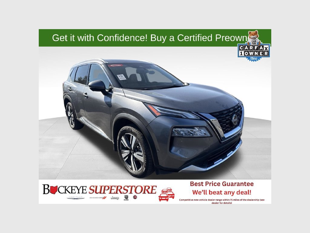 Used 2023 Nissan Rogue Platinum w/ Platinum Premium Package AWD/4WD 360° Tour