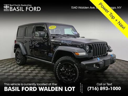 Used 2023 Jeep Wrangler Unlimited w/ Sun & Screen Package AWD/4WD image 1