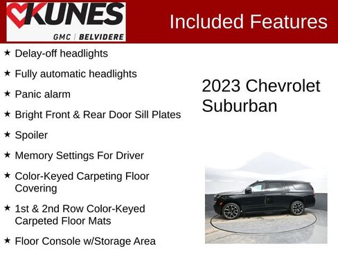 Used 2023 Chevrolet Suburban RST w/ Luxury Package image 3