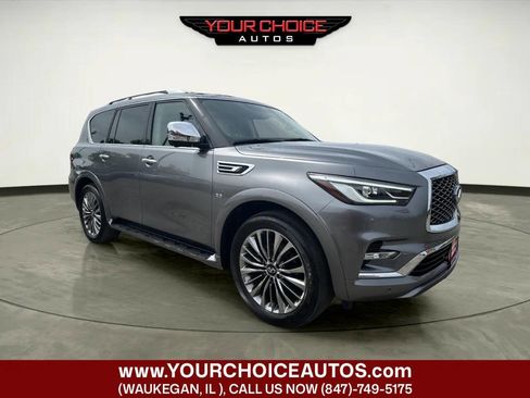 Used 2019 INFINITI QX80 Luxe w/ 22" Wheel Package AWD/4WD image 7