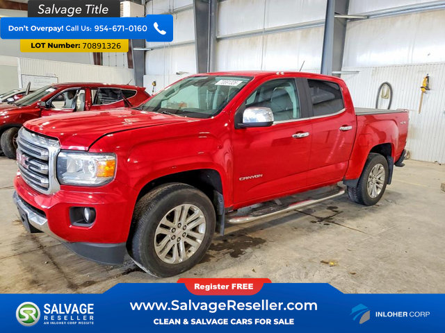 Used 2016 GMC Canyon SLT w/ Driver Alert Package AWD/4WD image 1