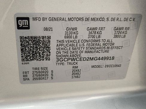 Certified 2021 Chevrolet Silverado 1500 LT w/ LPO, Liner Protection Package RWD image 32