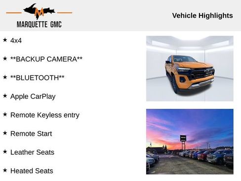Used 2025 Chevrolet Colorado Z71 w/ Technology Package AWD/4WD image 3