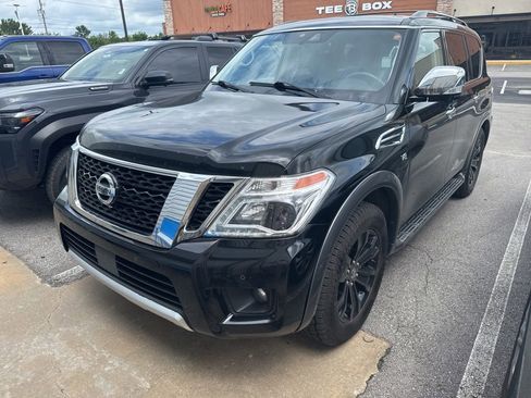 Used 2018 Nissan Armada Platinum w/ Captain Seat Package AWD/4WD image 1