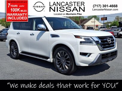 Certified 2024 Nissan Armada Platinum w/ Captain's Chairs Package