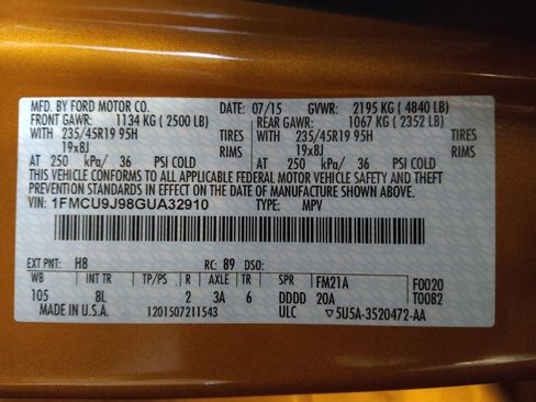 Used 2016 Ford Escape Titanium w/ Equipment Group 301A image 33